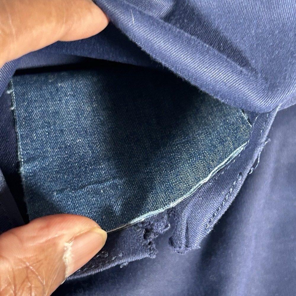 Peter Millar EB66 Pants Mens 40x32 Blue Performance Five-Pocket Golf Stretch - Picture 9 of 16